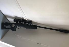 Gamo Delta Fox Whisper pellet gun, I'm selling a great backyard air rifle. It has a brand new Hawke Fast mount 4x32 scope and includes a padded carry bag. The rifle is accurate and quiet. 