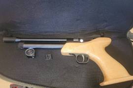 Artimes 5.5mm, Artemis CP1-M Air pistol Co2 canister.
Gun is in very good condition but will need new o rings