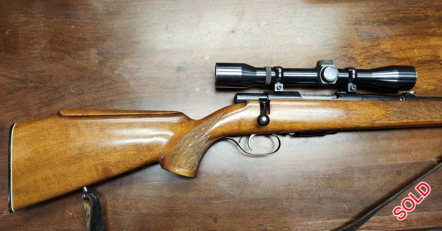 Anschutz rifle for sale, Anschutz rifle .222 calibre 
Modell 1532
Year 1965
Price - R18,000 neg