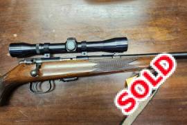 Anschutz rifle for sale, Anschutz rifle .22 Magnum
​1403/match 64 action
Modell 1516

Year 1968

Price - R10,000 neg
