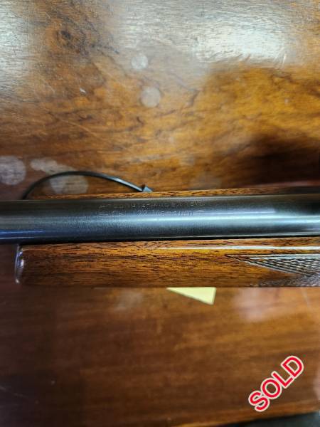 Anschutz rifle for sale, Anschutz rifle .22 Magnum
​1403/match 64 action
Modell 1516

Year 1968

Price - R10,000 neg
