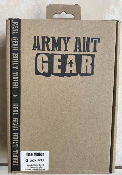 New Glock 43X Army Ant Gear Holster, The Major, Sitting in the box, never used.

R600
Based in Randburg



Bobby
0767553787
