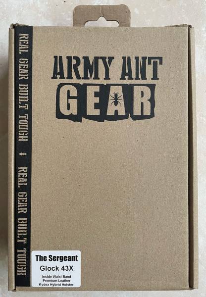 New Glock 43X Army Ant Gear Holster, The Sergeant, Brand new Glock 43X - Army Ant Gear Holster, The Sergeant

Sitting in the box, never used.

R500

Based in Randburg

Bobby
0767553787
