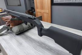 HOWA M1100 .22LR, Description. Whether doing a little varmint patrol or punching paper, the Howa® M1100 Bolt-Action Rimfire Rifle delivers the performance you're after. The synthetic tactical stock provides a comfortable grip.