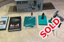 Mr, RCBS Reloading Kit for sale with extras, hardly used.