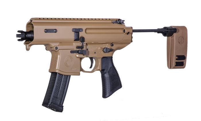 Sig Sauer MPX Copperhead 9MMP R40000, SIG SAUER MPX Copperhead 

The Copperhead is to the MPX what the Rattler ???? is to the MCX.

The Copperhead is an ultra-compact variant of the MPX. It’s the smallest MPX variant to date, and likely the smallest in the braced pistol PCC out there!

- Chambered in 9mmP 
- Monolithic Upper Reciever 
- 3.5 inch Barrel with An Affixed Flash Hider
- Ambidextrous Controls
- Runs on a short stroke gas system
- Includes a 20 round magazine