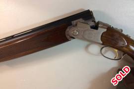 Beretta field gun, Beautiful shotgun. Ejectors, Skeet & skeet. 

Clay trap rap and other extras can also be bought.