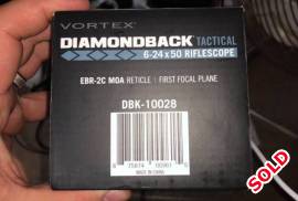 Vortex diamondback tactical 6-24x50 ffp, Brand new scope.
Extra scope