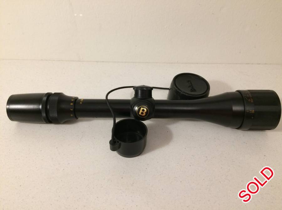 Vintage Bushnell 4-12x40 scopechief, The scopechief was bushnell’s premier line in the US. They were built in Japan and had top of the features like parallax adjustment, zerostop and the built in bdc compensation for 100m to 400m in the turret. Lenses are clear and scratch free.