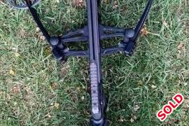 barnett vengeance crossbow, barnett vengeance crossbow draw weight 140 lbs with reverse draw technology, the crosbow is deadly and accurate up to 70m

looking for R6000 call or whatsapp me on 079111one911
