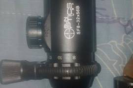 Weirauch hw77 with sunoptics scope, Hi i have a Weirauch hw77 springer riffle with a sunoptics 10-32x56 scope 