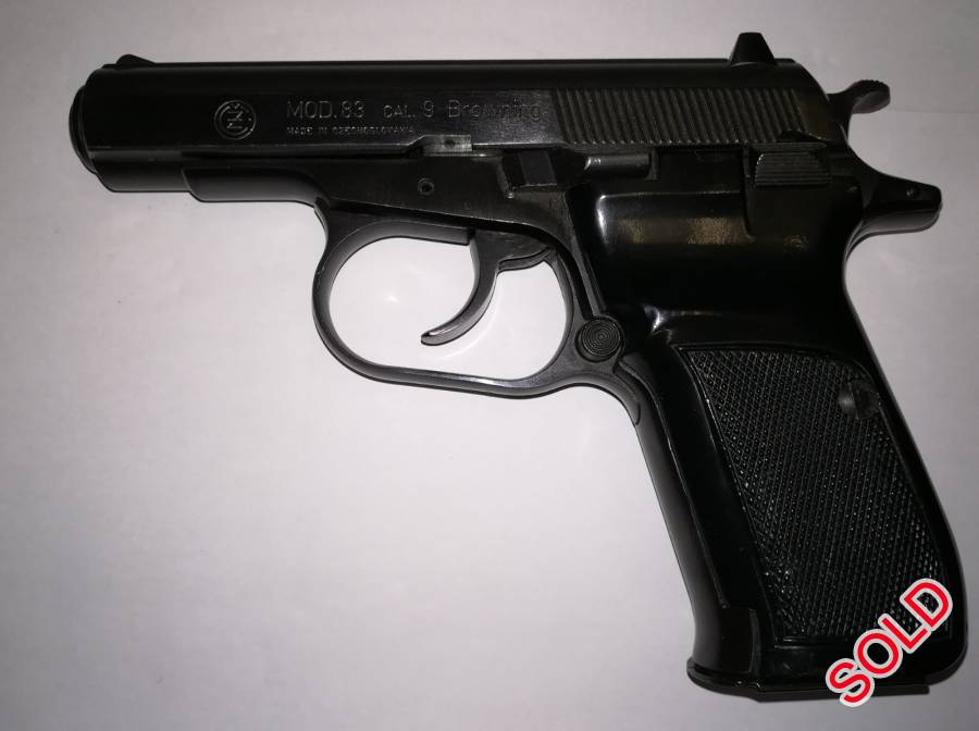 CZ 83 9mmS Cape Guns & Ammo 021 9452606