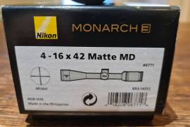 Nikon Rifle Scope, Riflescope for sale - Nikon Monarch 3.  Very good condition, 3 years old.