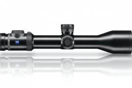 Zeiss Victory V8 M 2.8-20x56 Riflescope T Illumina, Zeiss Victory V8 M 2.8-20x56 Riflescope T Illuminated 60 Reticle

FL-Fluoride lenses deliver sharper images with higher contrast:
Low-absorption optical properties
Significantly reduce chromatic aberrations
Schott HT glass:
Yields very high optical transmission
Produces superior image quality and resolution
Zeiss T* full multi-layer coatings:
Enhance total transmission to 92%
Low reflex susceptibility
LotuTec water-repellent coating:
Allows water droplets to run-off the lenses
Allows dirt to be removed without a trace
Wide 56mm objective delivers bright images in the most challenging light conditions
RETICLE 60
2nd focal plane location
Three thin posts and a thin crosshair
Offers clear views with minimum subtension
Brilliant illuminated center dot with adjustable brightness
1/3 MOA impact point correction
82 MOA total elevation range
53 MOA total windage range
36mm diameter maintube
Built-in rail for Blaser Saddle Mounts allows a solid reattachment without re-zeroing
Can be attached to Weaver rails using an optional Zeiss Railmount 490618
Robust construction with enhanced operational precision
Designed for comfort and ergonomics
Slender non-obtrusive shape
Rubberized non-slip touch buttons
Contact for more details.