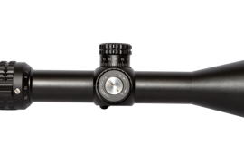 Rudolph V1 5-25x50mm T3 IR Reticle, Specs:
5-25x Magnification
50mm Objective Lens
30mm tube
T3 Illuminated Reticle
6x Illumination settings
Tactical Pop-up turrets 
Fully multi-coated lenses
Side-focus Parallax adjustments
100% Waterproof, fog proof and shock proof
Coil spring system keeps a point of impact securely against the heavy recoil
Includes Flip-up caps
Full Lifetime Warranty