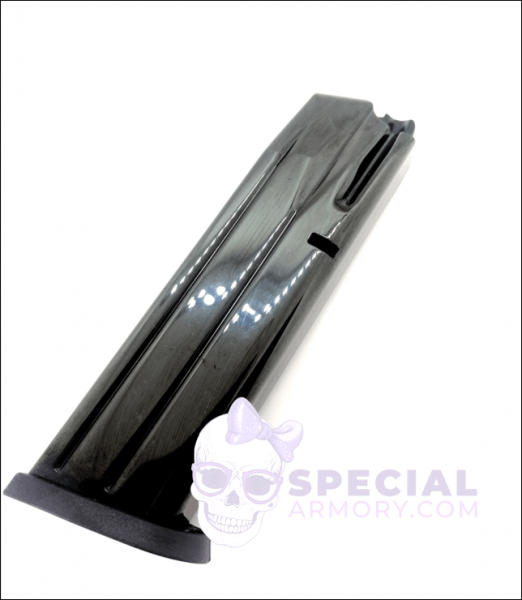 BERETTA PX4 MAGAZINE 9MM 17RDS, DESCRIPTION:


Beretta – PX4 Series Magazine
Caliber 9mmP
Capacity: 17 rounds
Also compatible with: CX4 with PX4 Magazine Well Insert/Magazine Release, PX4 Full Size 9MM, PX4 Compact 9MM, PX4 Sub-Compact 9MM* (Will extend below the base of the grip on a Compact and Sub-Compact).

Visit us at www.specialarmory.com