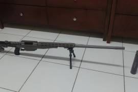 375CHEYTAC ACCUGUN  MOJET3.0, brand new 375 cheytac .Built by accugun . cerakoted in flat dark earth ..not yet shot in
32inch barrel 1/10 twist. accugun silincer and bipod included Also 50 peterson brass brand new casings ..also federal large rifleagnum primers 215m included also 60 bullets by Ballistix Bullets 40 taget and 20 huntac ..also 1 tub remtbo 
all brend new ..R95000 negotiable .. prefarerable take all .
