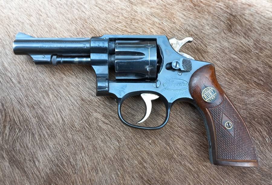 Ruby Xtra .22LR Revolver - SOLD!, Ruby Extra  in .22LR. Condition good and fully functioning.

Great revolver to teach kids/ adults to learn to shoot. 