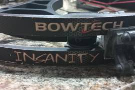 Bowtech Insanity, Bowtech Insanity
15 x Arrows - 9 Still NEW
Open on impact broadheads
Fixed blades
Trophy Ridge 1 Pin sight
2 x Releases (1 x Cobra)
Carry bag

Message directly via WA
 