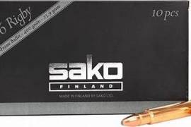 Sako 400gr SP Ammo for 416 Rigby (100), 416 Rigby Sako Twinhead II 400gr Swift A-Frame ammo. 
10 x Boxes of 10pcs (100 bullets).
Still in original packaging. 
Retail Price R 2,400/box
Can not be sold seperately. 