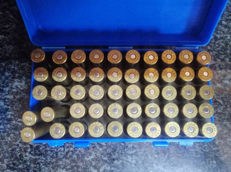 Nobelteq 357, 80 rounds nobelteq 357 
And 13 rounds federal carry ammo
