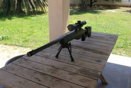 Military Sniper Rifle for sale.., BARREL AGE 200 ROUNDS MAX. SUPERB QUALITY RIFLE. A4 PAGE GROUPS @ 1000 METERS. KAHLES 3-12X50 MILITARY MILDOT SCOPE. 2 X 10 SHOT MAGAZINES, HARRIS BIPOD AND CASE.